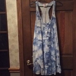 Roxy Swim - Roxy, Blue/white colored sundress/cover-up! Roxy Swim - Roxy, Blue/white colored sundress/cover-up!